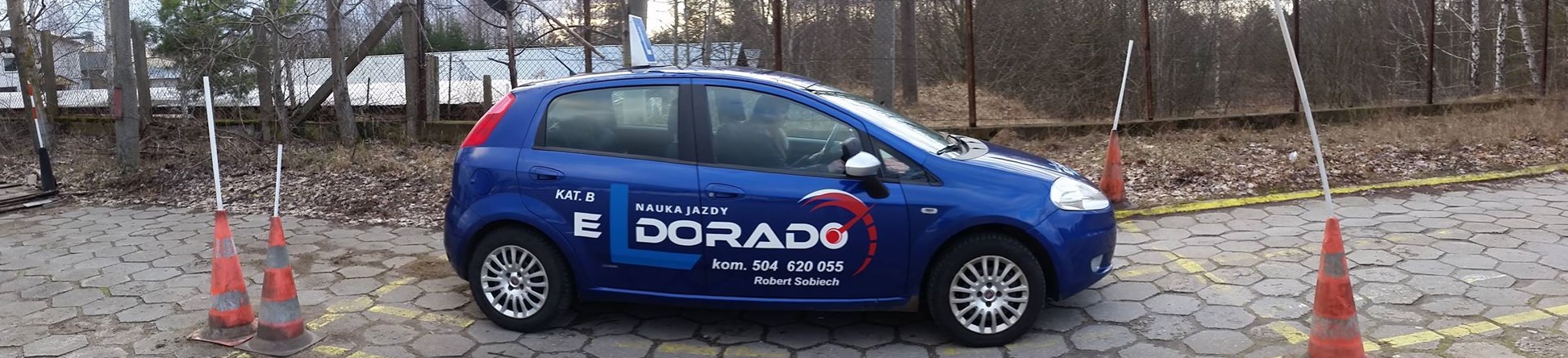 Banner Eldorado w Mrągowie nauka jazdy